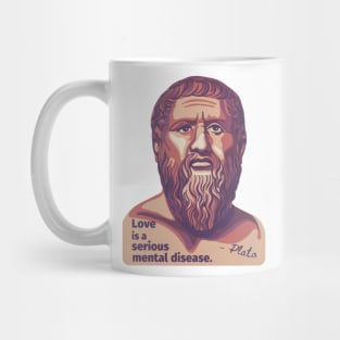 Plato Portrait and Quote Mug